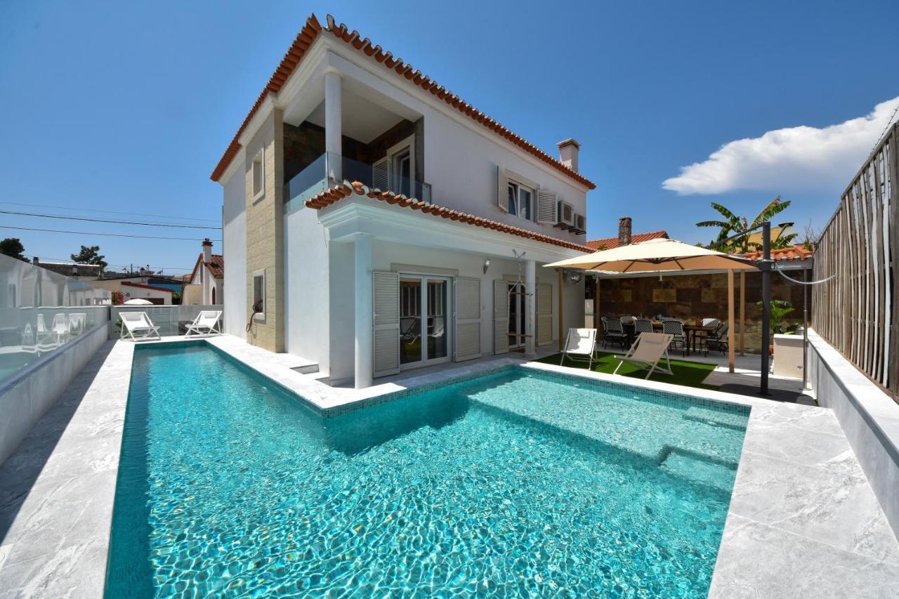 Aroeira Villa With Heated Pool By Golf Course, Beach And Lisbon Kültér fotó