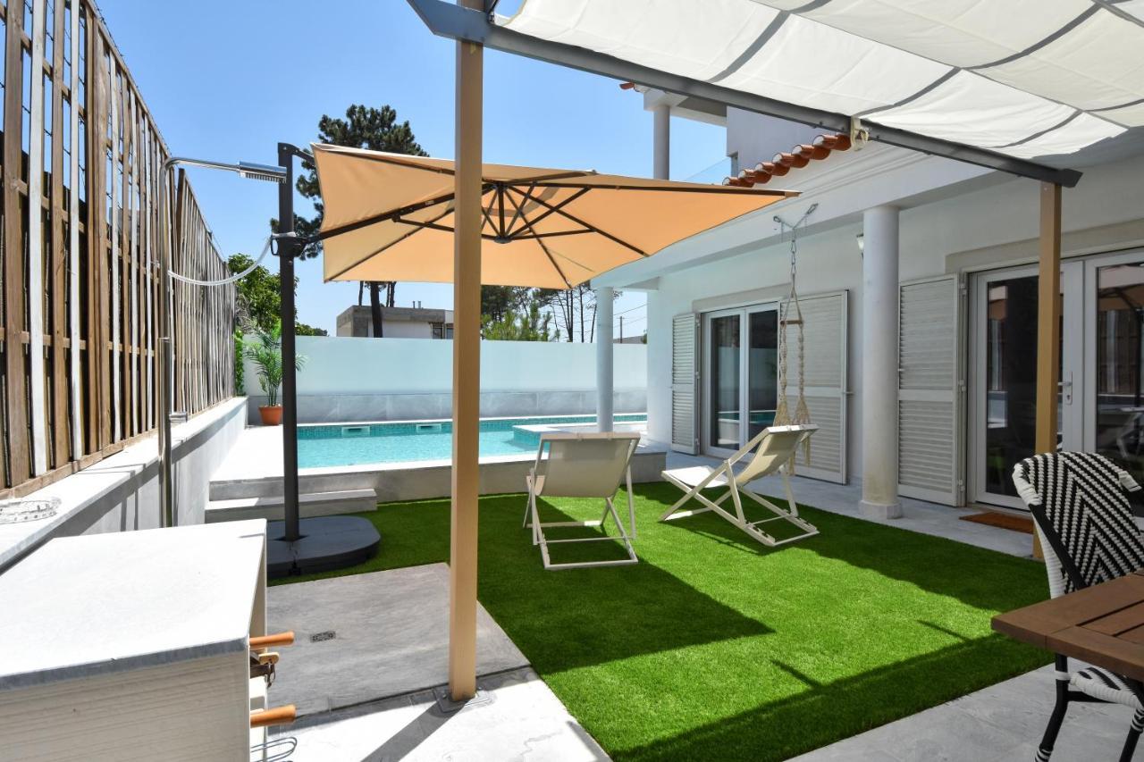 Aroeira Villa With Heated Pool By Golf Course, Beach And Lisbon Kültér fotó